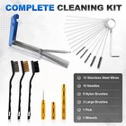 Premium Carburetor Cleaning Kit  Stainless Steel Torch Tip Cleaner With 13 Wi   