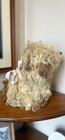 Pre Ww2 Steiff Molly Dog Stuffed Animal Mohair  Leather Hand Sewn Collectible