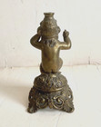 Vintage Cast Metal Cherub Table Lamp Base Victorian Shabby Chic Steampunk Ornate