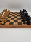 Antique Chess Set  Complete Vintage Wooden Set  Ussr  1962 
