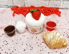 Jelly Filled Croissant Thick   Glossy Slime Diy Clay  Slime Shops stretchy  Asmr