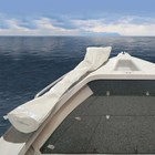 Oceansouth Minn Kota Trolling Motor Cover  riptide Terrova  72   White 