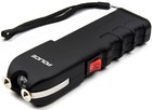 Police Stun Gun 928 High Voltage Rechargeable Self Defense Led Flashlight Black