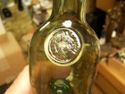 Antique Green Glass Elixir De Guillie Bottle Rare Appx 4 Oz 