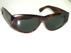Vintage Bausch   Lomb Ray Ban W0586 Mock Tortoise G15 Uv Thick Dekko Sunglasses