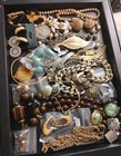 Lot Of Antique To Vintage    craft    Pieces And Parts Jewelry  Repair  Harvest 
