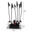 1 Set Model Painting Alligator Clips Almighty Clips Stand Set Modeling Airbrush
