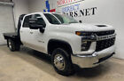 2021 Chevrolet Silverado 3500 Lt 4x4 Diesel Flat Bed Dually Carplay Allison