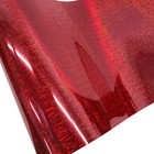 Gloss Brushed Red Holographic Permanent Adhesive Cutting Vinyl Decal Sticker