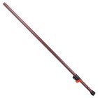 Detect-ed Red Belly Ls Carbon Fiber Upper   Lower Shaft For Minelab Equinox