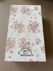 Vintage 1950s Karen Carson Creations Polyfab Shelf Liner     Floral Boxed Set