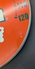 Original Orange Crush 12  Dial Thermometer Sign Missing Glass Cover -read Desc 
