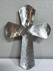 Vintage Handmade Wendell August Aluminum Cross Hammered Wheat Pattern -free Ship