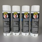 4 Pack Flex Seal White Liquid Rubber Sealant Spray 14oz Cans Stop Leaks Fast New