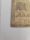 April 25  1776 18d Eighteen Pence Pennsylvania Colonial Currency Note