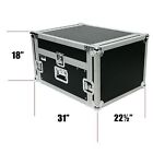 Osp 4 Space Ata Mixer Amp Rack Road Case  top Mixer Mount Fits Presonus 16 4 2