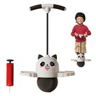 Panda Pogo Ball With Handle With Ball Pump Kids Funny Exercise Pogo Stick