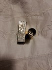 Vintage Mother-of-pearl Lipstick Case  c  1950s   1960s 