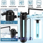 Submersible Fish Tank Internal Uv Sterilizers Filter Aquariums Oxygen Water Pump