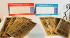 Vintage Antique Confederate Currency Reproduction Set A   B Original Envelope
