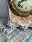 Ansonia Royal Bonn La Salle  Porcelain Dial  Heavy Brass Bezel  Very Nice Clock