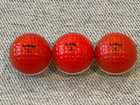 Rare   Vintage - Three Ping Karsten Merry Christmas Golf Balls