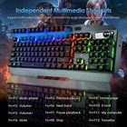 Wireless Gaming Keyboard And Mouse Sets Rechargeable Rgb Backlit For Pc Laptop