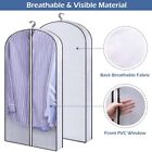 Garment Bags For Closet Hanging Clothes Storage With Zipper Coat Jacket Suit Bag