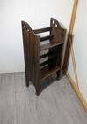 Vintage Mission Arts   Crafts Small Wood Bookcase Bookshelf 2-tier Stand R87
