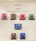 Rhodes Island 1931 - Italian Occupation Of Egeo - 7 Stamps Excellent Mint vlh og