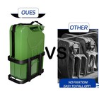 New Jerry Can Holder Bracket Mount Gas Rack Oil Tank Fuel Gasoline 5 28 Gallons