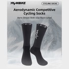 Ykywbike Unisex Aero Cycling Socks Aerodynamics Road Bike Racing Anti-slip Socks