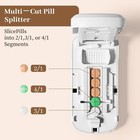 Pill Cutter For Small Pills  Pill Splitter For Tiny Pills - Precisely Cuts Into
