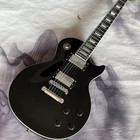 In Stock Black Electric Guitar Chrome Hardware Hh Pickups Free Shipping