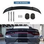 Charger Rear Spoiler 2011-2023 Matte Black Trunk Spoiler Wing
