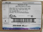 Thomas   Betts Msc20  Motor Stub Splice Insulators  pack Of 4 