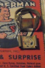 Superman 1940 Secret Compartment Ring - Candy Mail Away Premium   Coupon