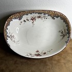 Doulton Burslem Toilet Aquarius Large Basin England 1891 Antique Floral 3255