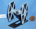 Star Wars Tie Fighter 3  Titanium Black Series Die-cast W stand
