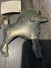 Rama Holiday Dog Poodle Christmas Ornament Metal Cutout