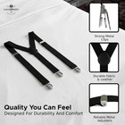 Suspenders For Men Heavy Duty - Adjustable 1    Y-back Men s Suspenders For Dress
