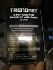 Trendnet Tk-209k 2-port Usb Kvm Switch Kit With Audio Open Box