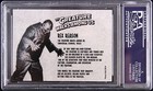 2014 Rex Reason Signed The Creature Walks Among Us Card  psa dna Slabbed 