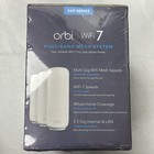 Netgear 360 Series Orbi Rbe363 Whole-home Mesh System Wifi 7 - New