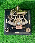 Antique Brass Nautical Functional Maritime Sextant Navigation Working Product 5 