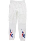 Reebok Mens Training Essentials Linear Logo Athletic Jogger Pants  White  L