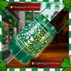 St  Patricks Day Decoration Outdoor Solar Lanterns Waterproof Garden Decor  