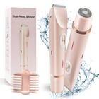Women Dual Head Hair Shaver  Electric Razor For Body Facial Bikini Arm Trimmer