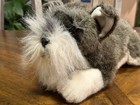 Russ 14  Yomiko Classics Minature Schnauzer Dog Plush Stuffed Animal Lifelike