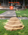 Vevor Faux Rock Cover  Outdoor Fake Rock Well Pump Cover  Realistic Natural Text